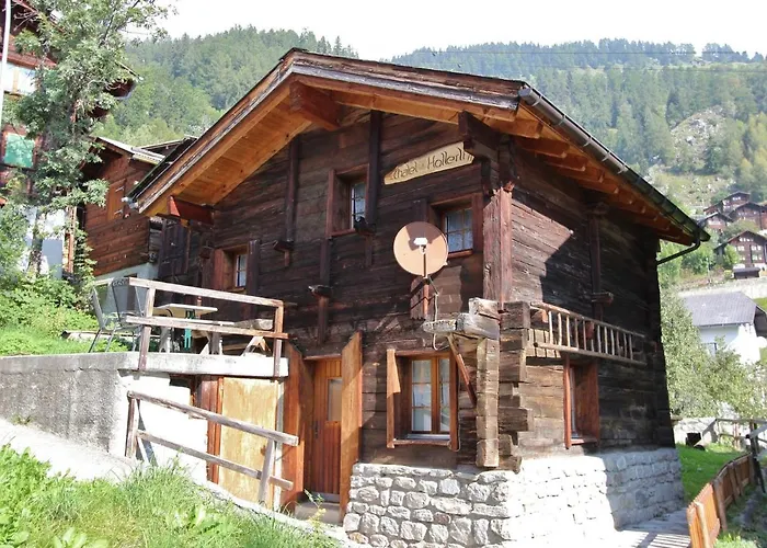 Wooden Chalet In Betten Near The Aletsch Arena Villa photo