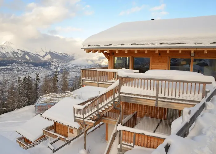Egg Sauna & Luxury Chalet 16 Pers By Alpvision Residences Veysonnaz photo
