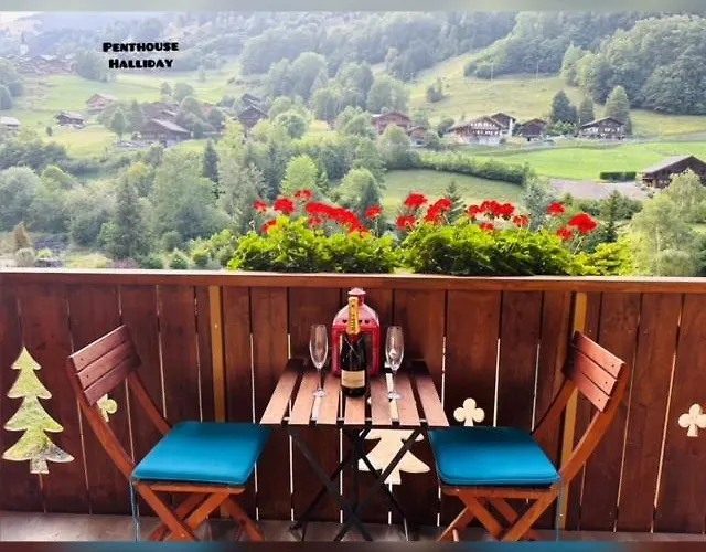 Deluxe Penthouse In The Swiss Alps Apartment Val d'Illiez photo