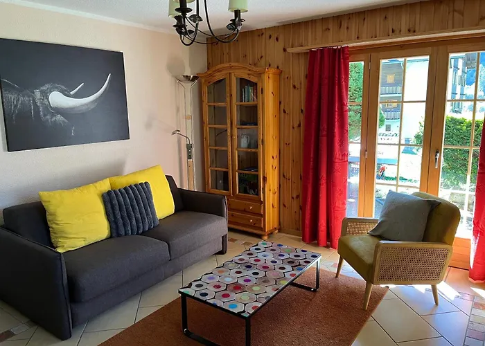 L'Herensarde, Bel Appartement Avec Jardin-Terrasse Et Garage Evolene photo