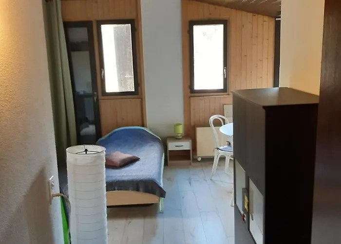 Nice Attic Studio Montana-Aminona 14 Days Minimum Crans-Montana foto