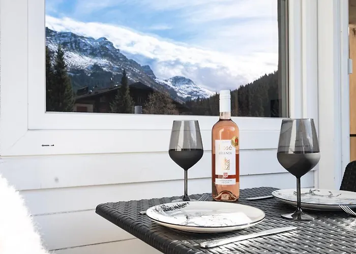 fotos do Superbe Studio Morgins Au Pied Des Pistes Avec Piscine