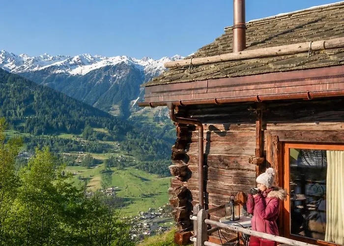 foto di Cosy Chalet in Val d’Hérens, Swiss Alps, 1333m Saint-Martin