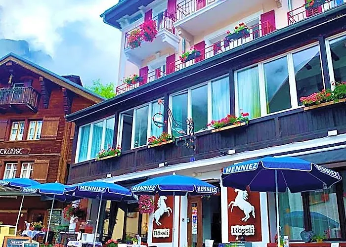 Weisses Roessli Otel Leukerbad fotoğrafı